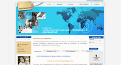 Desktop Screenshot of ong-madagascar.org