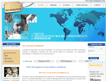 Tablet Screenshot of ong-madagascar.org